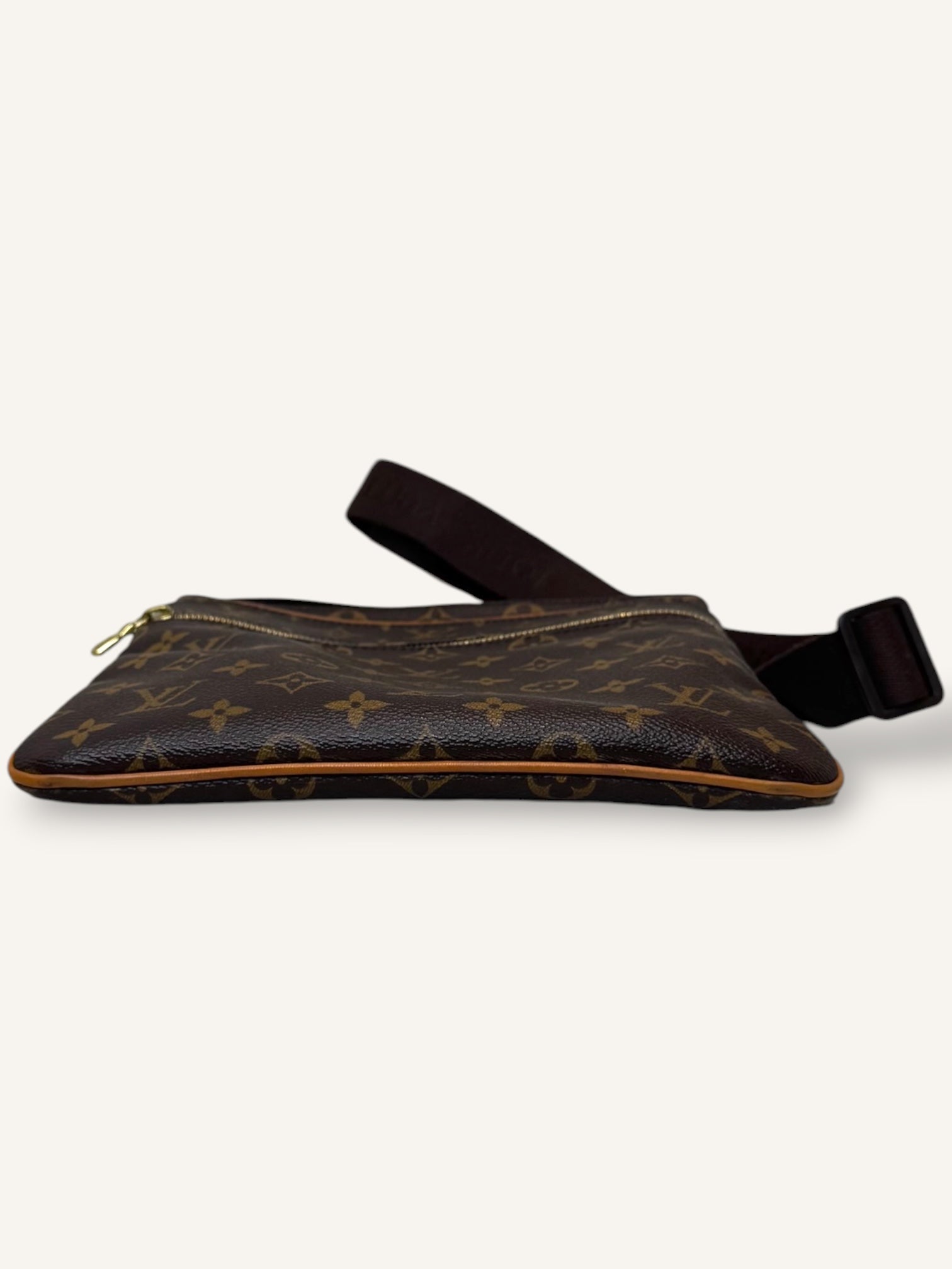 Monogram Pochette Valmy Shoulder Bag Gold Hardware