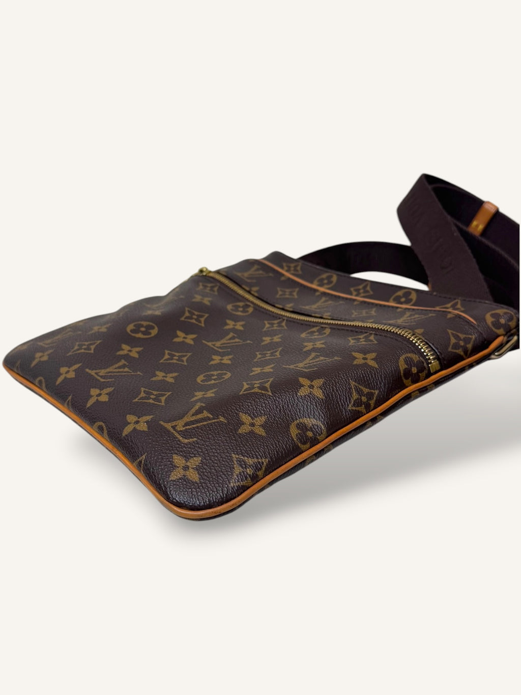 Monogram Pochette Valmy Shoulder Bag Gold Hardware