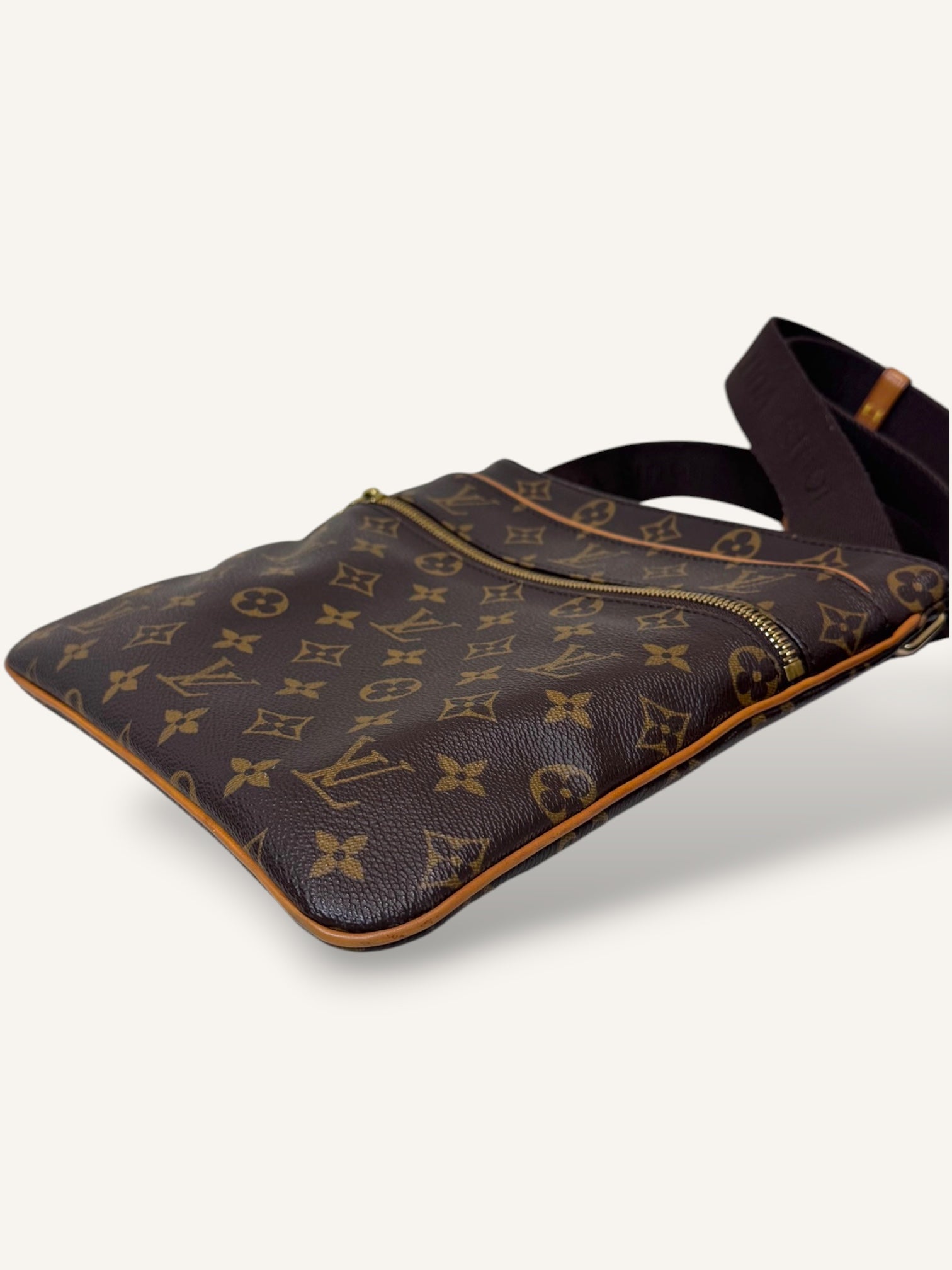 Monogram Pochette Valmy Shoulder Bag Gold Hardware