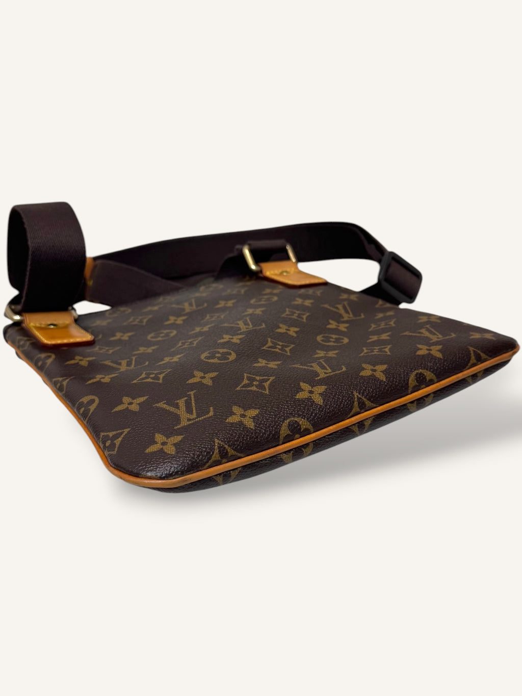 Monogram Pochette Valmy Shoulder Bag Gold Hardware