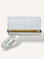 Monte Carlo PM Clutch White Crossbody Bag
