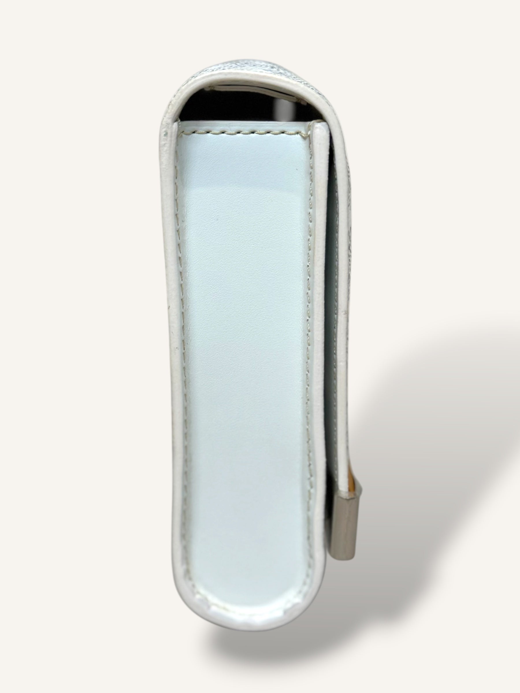Monte Carlo PM Clutch White Crossbody Bag