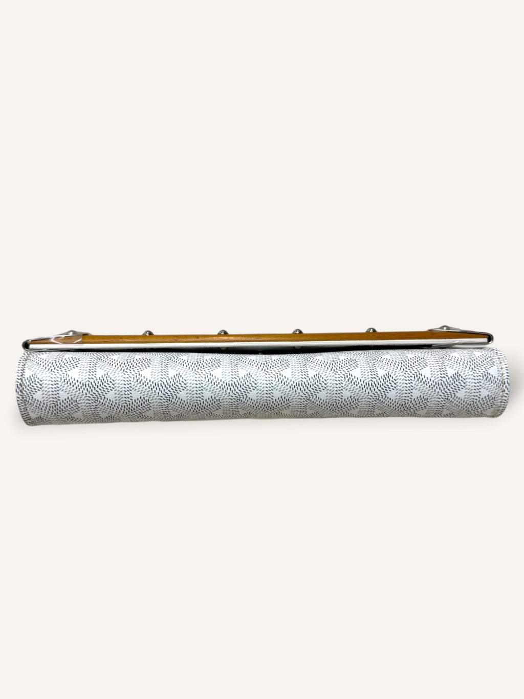 Monte Carlo PM Clutch White Crossbody Bag