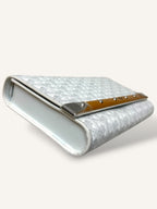 Monte Carlo PM Clutch White Crossbody Bag