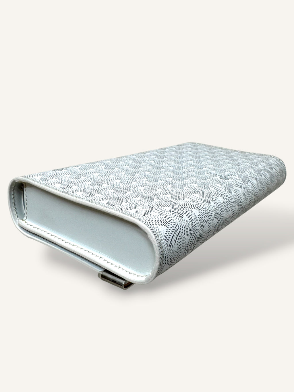 Monte Carlo PM Clutch White Crossbody Bag