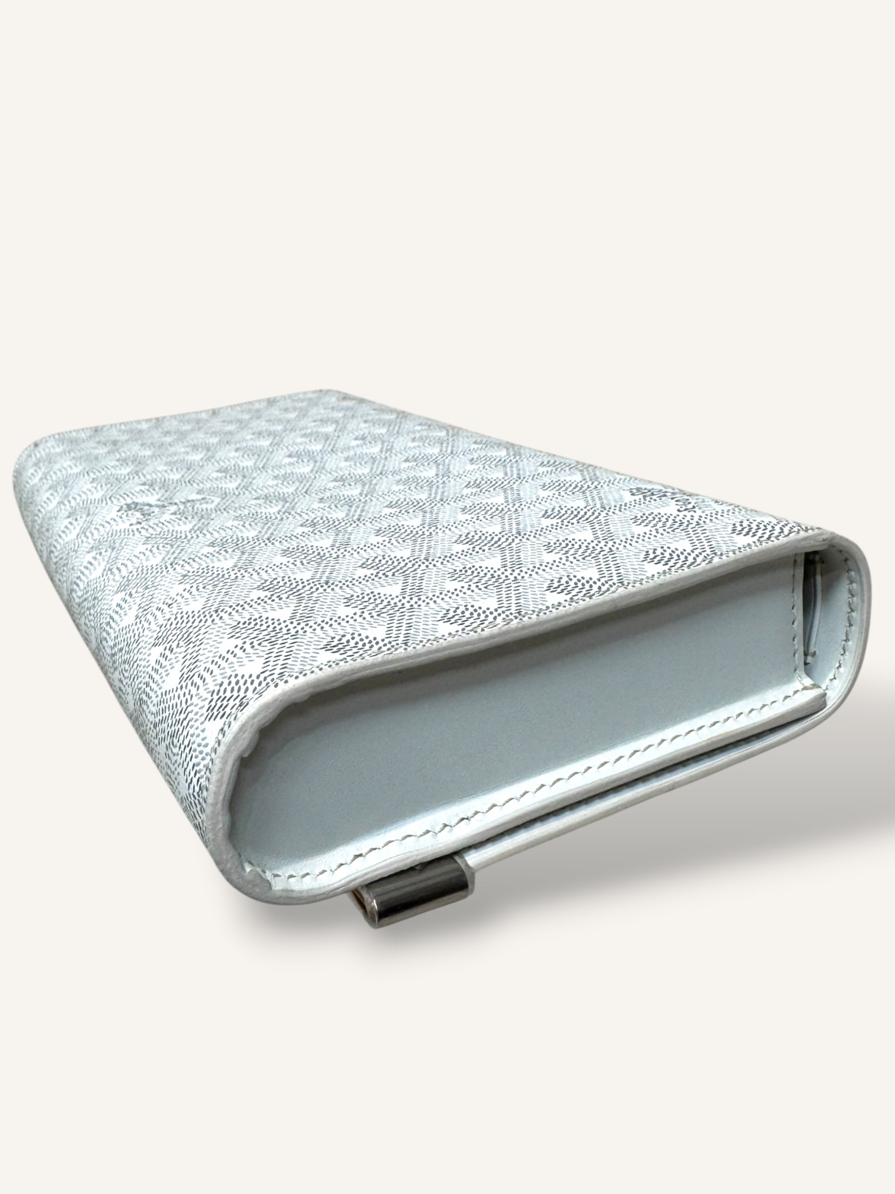 Monte Carlo PM Clutch White Crossbody Bag