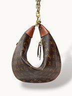 Loop Hobo Monogram Canvas Gold Hardware