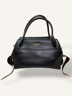 Bowler Smooth Leather Two-way Bag