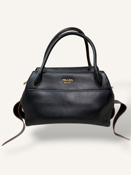 Bowler Smooth Leather Two-way Bag