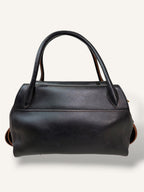 Bowler Smooth Leather Two-way Bag