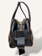 Bowler Smooth Leather Two-way Bag