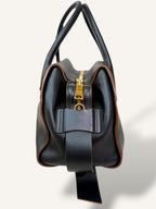 Bowler Smooth Leather Two-way Bag