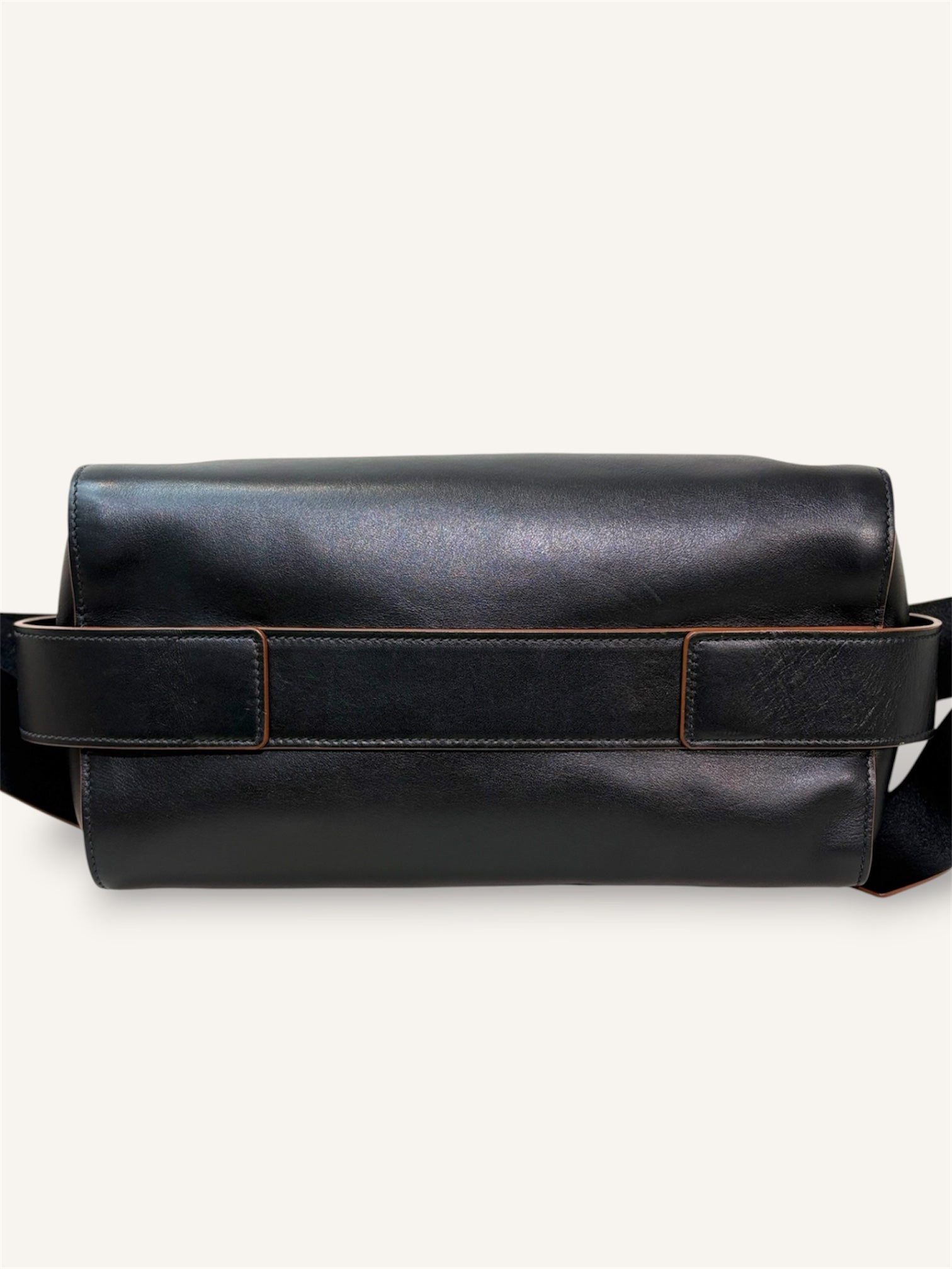 Bowler Smooth Leather Two-way Bag