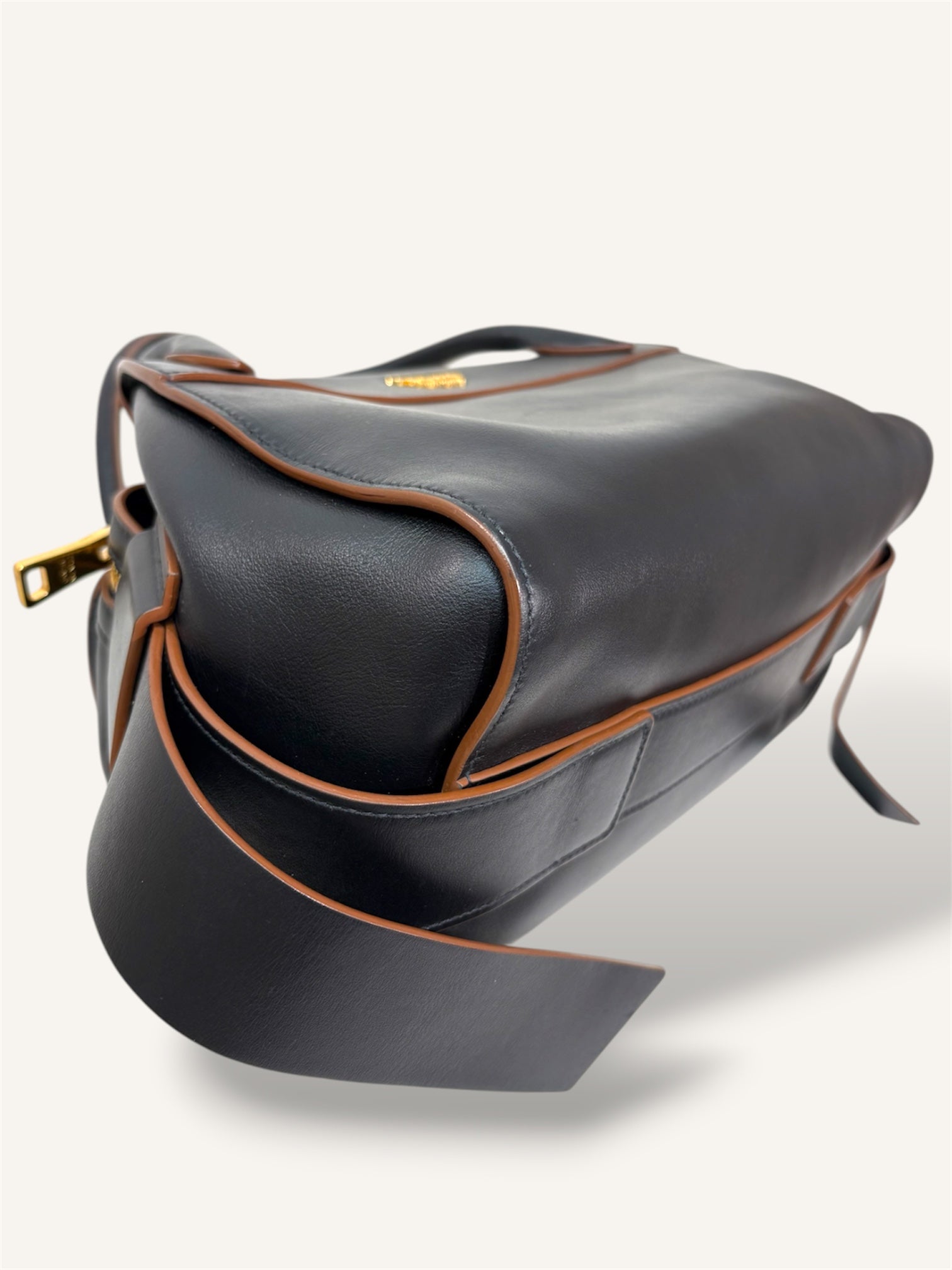 Bowler Smooth Leather Two-way Bag
