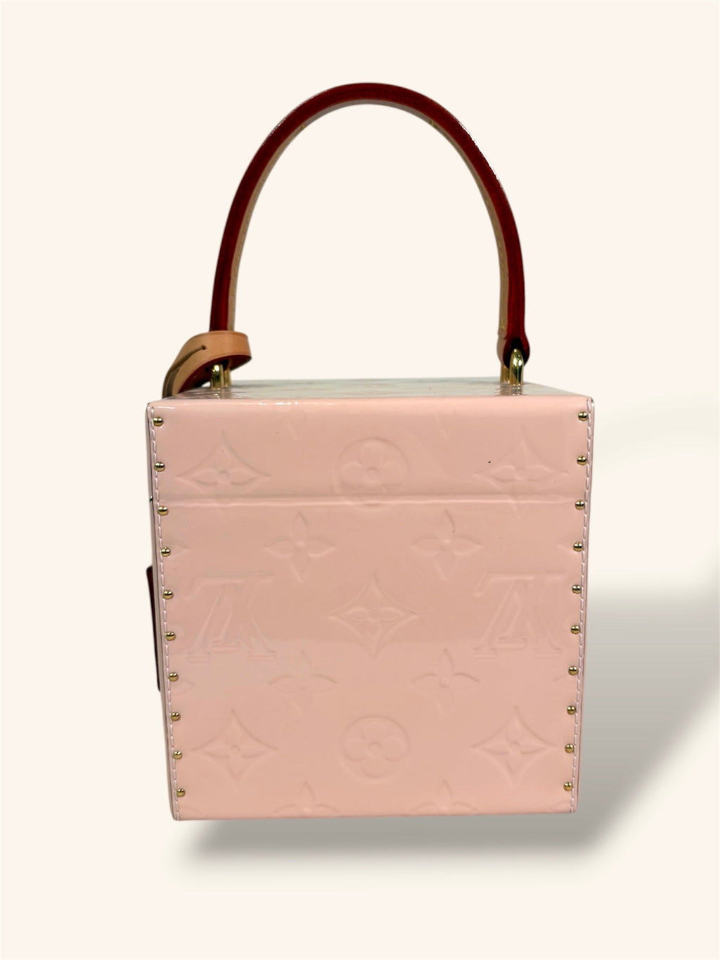Vernis Bleecker Box Light Pink Patent Leather