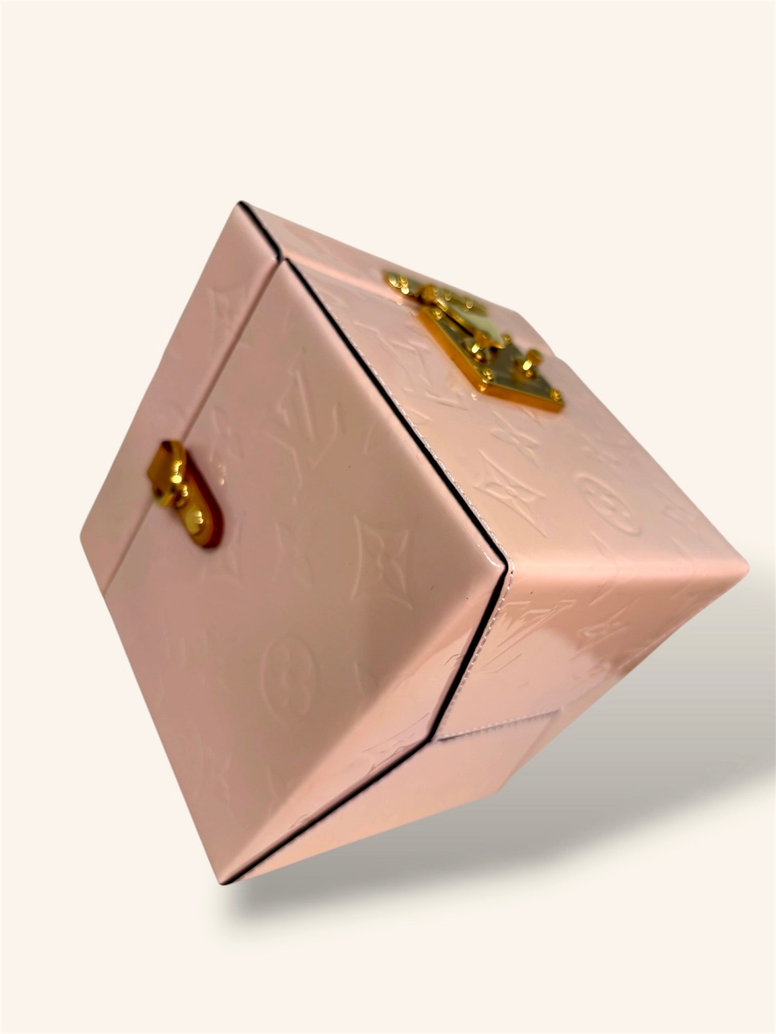 Vernis Bleecker Box Light Pink Patent Leather