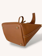 Picotin Lock Gold Clemence Leather Gold Hardware