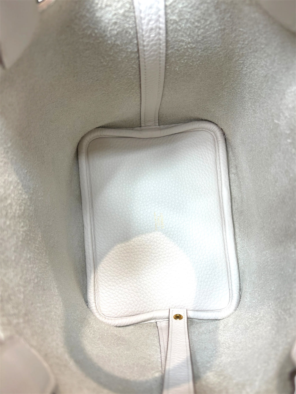 Picotin White Clemence Lock 18 Gold Hardware (2020)