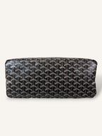 Bohème Hobo Bag Black & Tan Goyardine Leather
