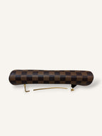 Eva Clutch Damier Ebene Gold-Tone Chain Strap
