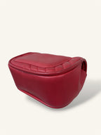 Coral Reversed Mini Chevron Lambskin Leather Series 24