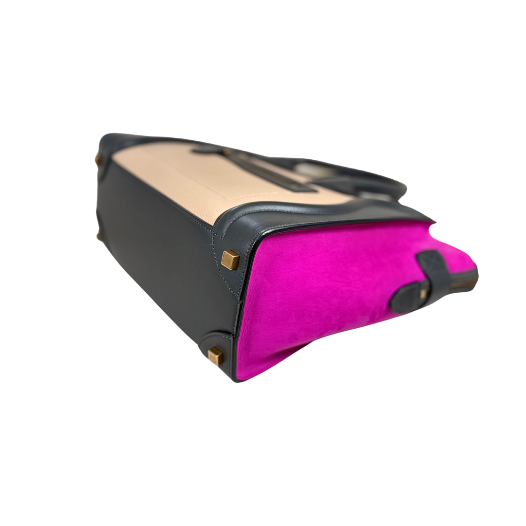 Micro Luggage Tri-color Gold Hardware