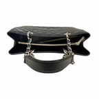 GST Black Caviar Leather Silver Hardware Series 17