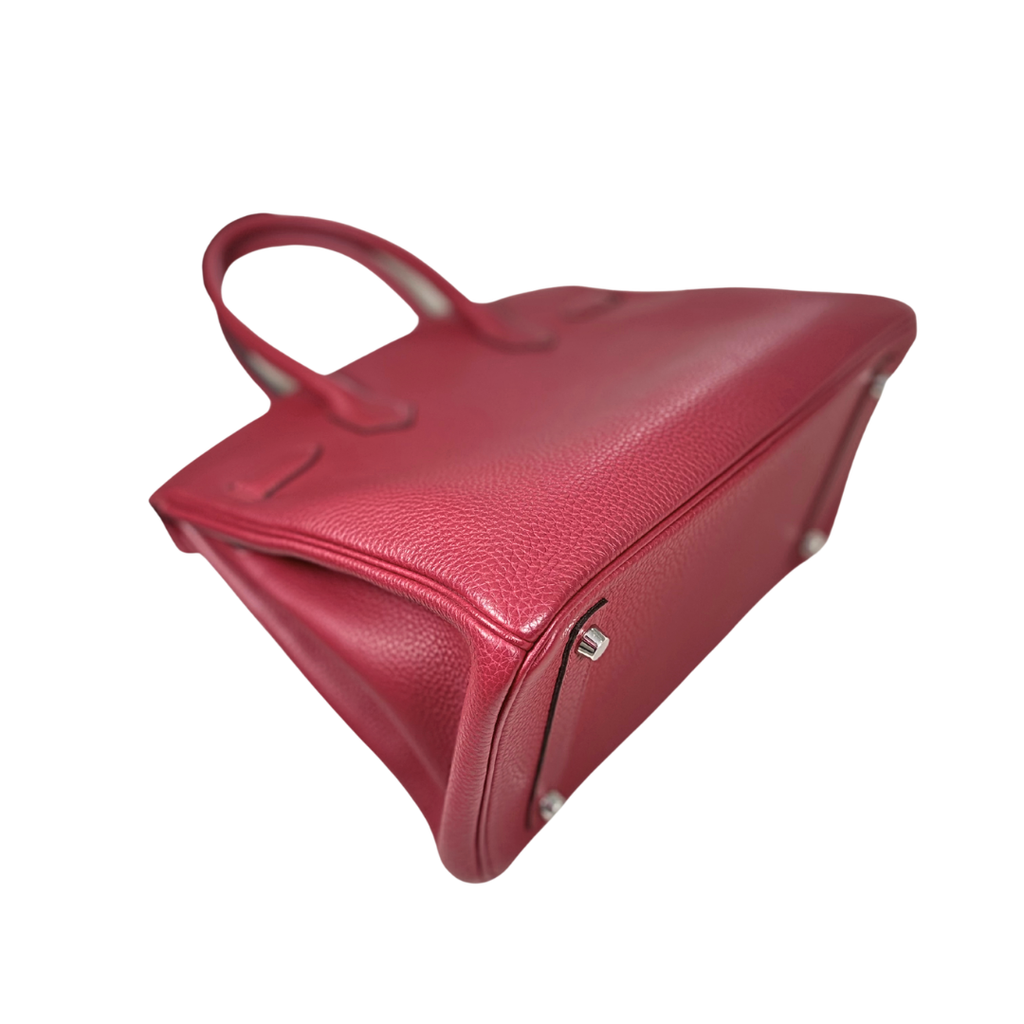 Birkin 30 Rouge H Togo Leather Stamp X Palladium Hardware