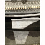 Dotcom Click Bag Gray Gold Hardware