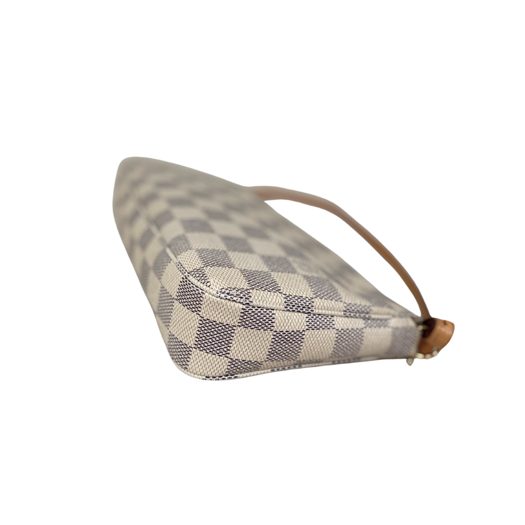 Pochette Accessories Damier Azur Gold Hardware