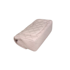 Mini Flap Pale Pink Lambskin Leather Gold Hardware Microchip