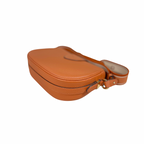 Pont 9 PM Caramel Brown Grained Leather Gold Hardware