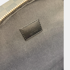 Damier Graphite Canvas Backpack Black Silver Hardware