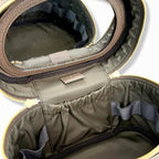 Ophidia Cosmetic Case GG Supreme Canvas Gold Hardware