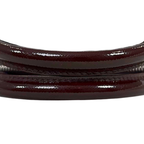 Spazzolato Burgundy Patent Leather Gold Hardware