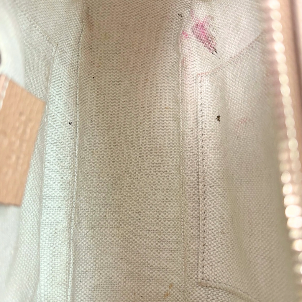 Soho Disco Rose Beige Calfskin Leather Gold Hardware
