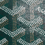 Belvedere PM Green Goyardine Canvas