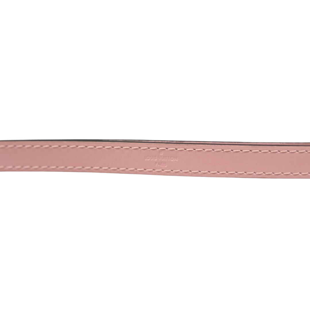 NèoNoè MM Bucket Bag Damier Azur Canvas Rose Ballerina Gold Hardware
