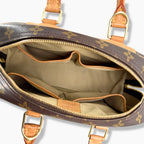 Trouville Monogram Canvas Handbag Gold Hardware