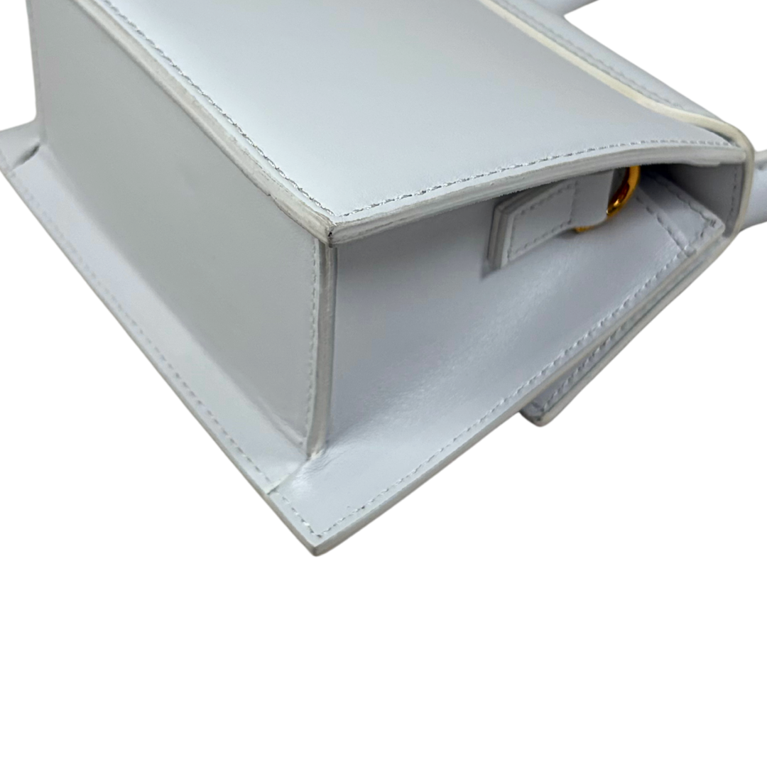 Le Chiquito Mini White Moyen Gold Hardware