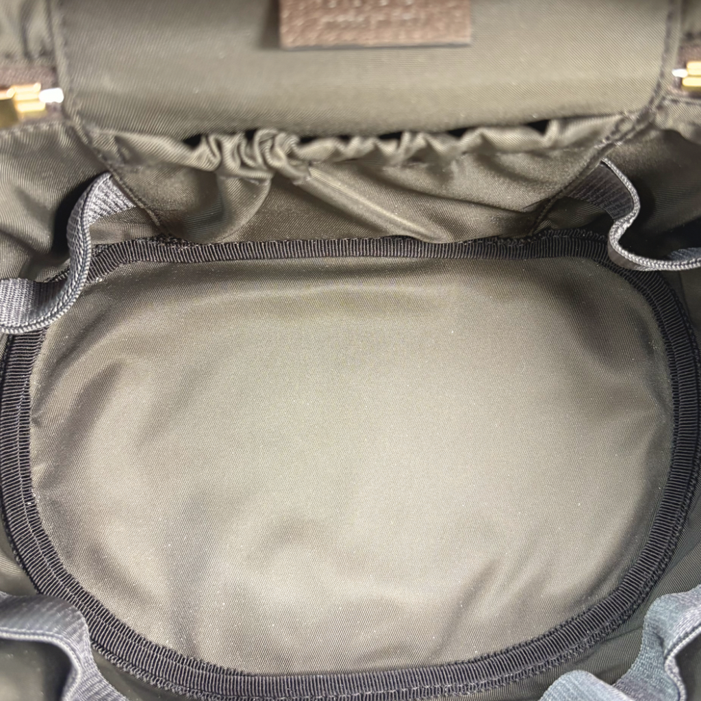 Ophidia Cosmetic Case GG Supreme Canvas Gold Hardware