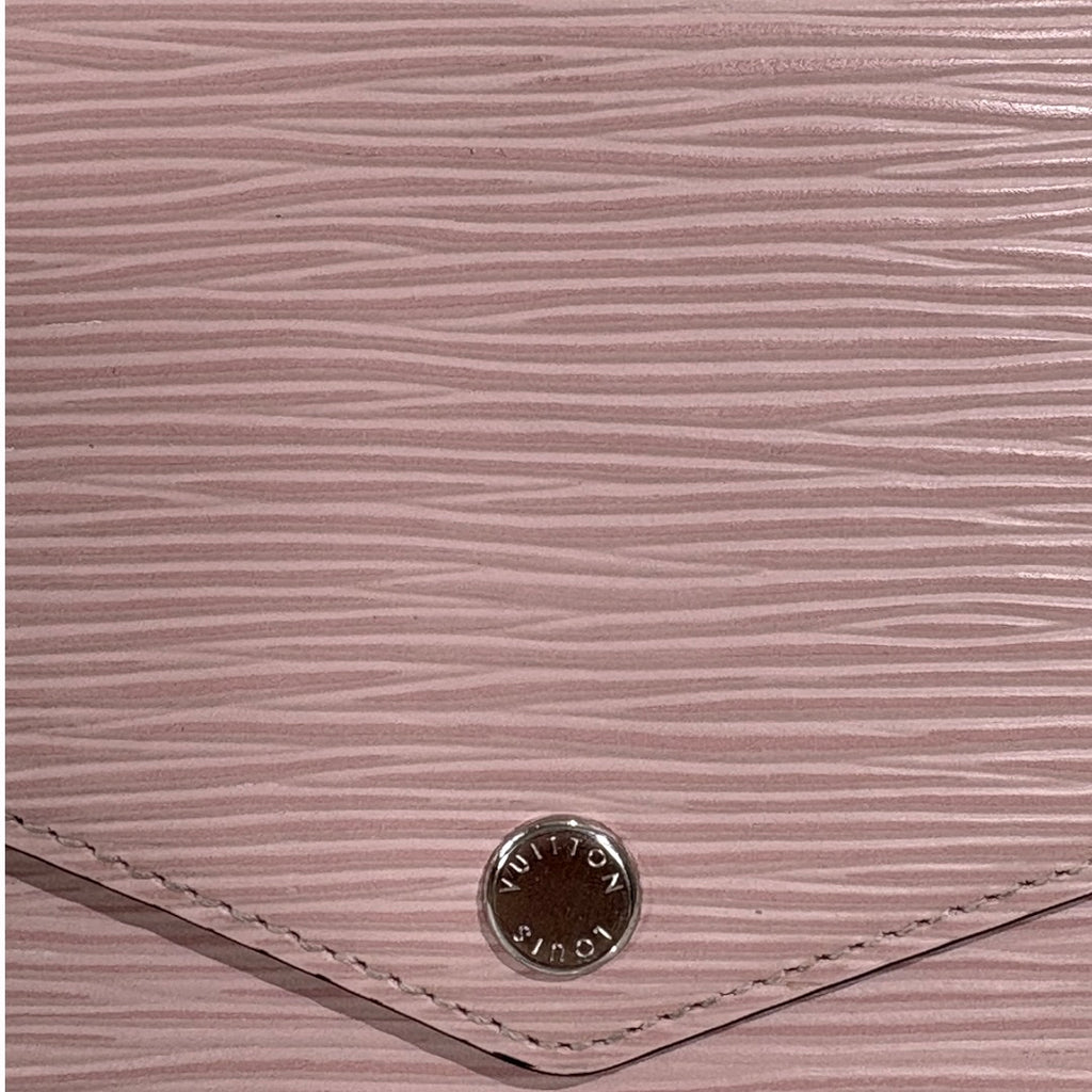 Félicie Pochette Pink Epi Leather