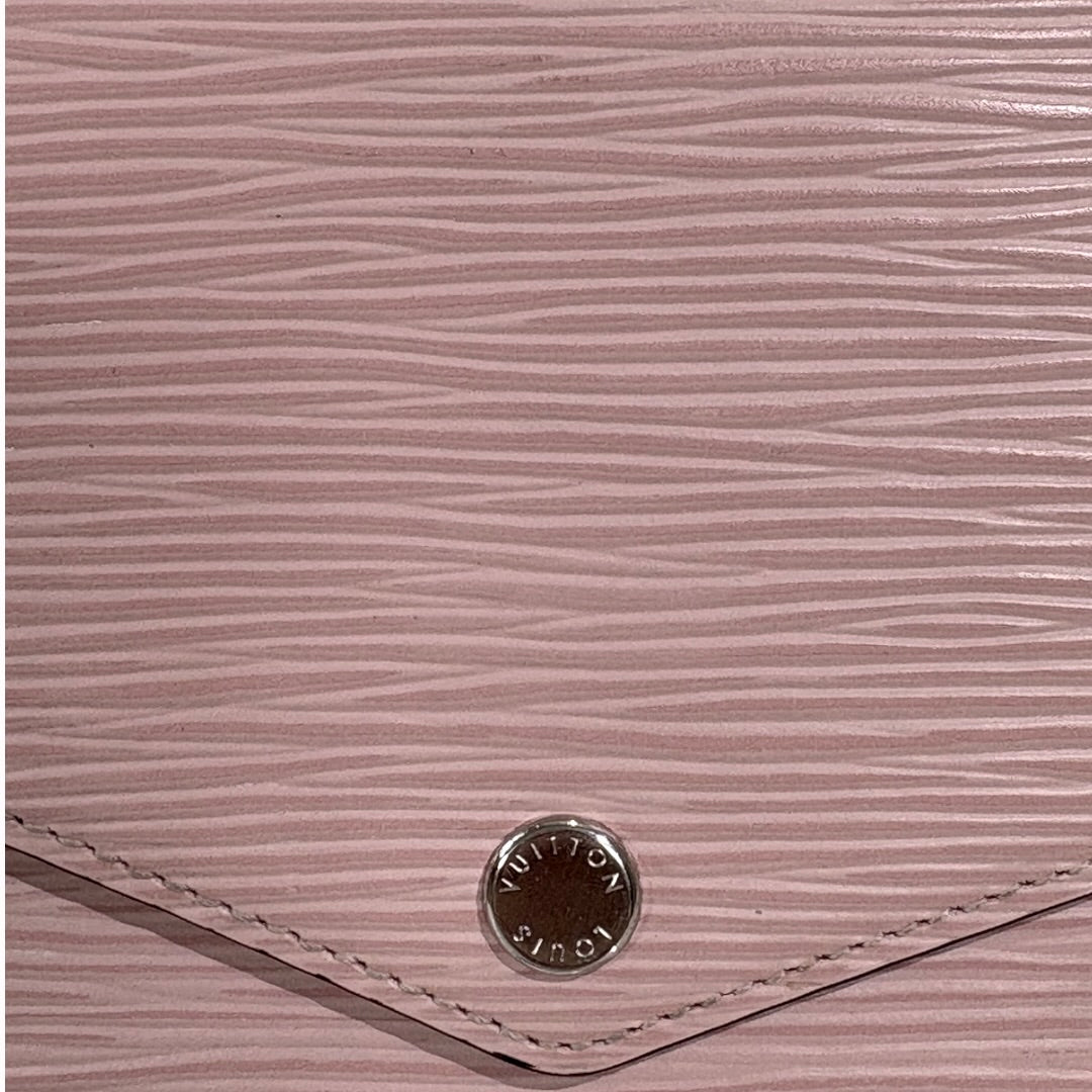 Félicie Pochette Pink Epi Leather