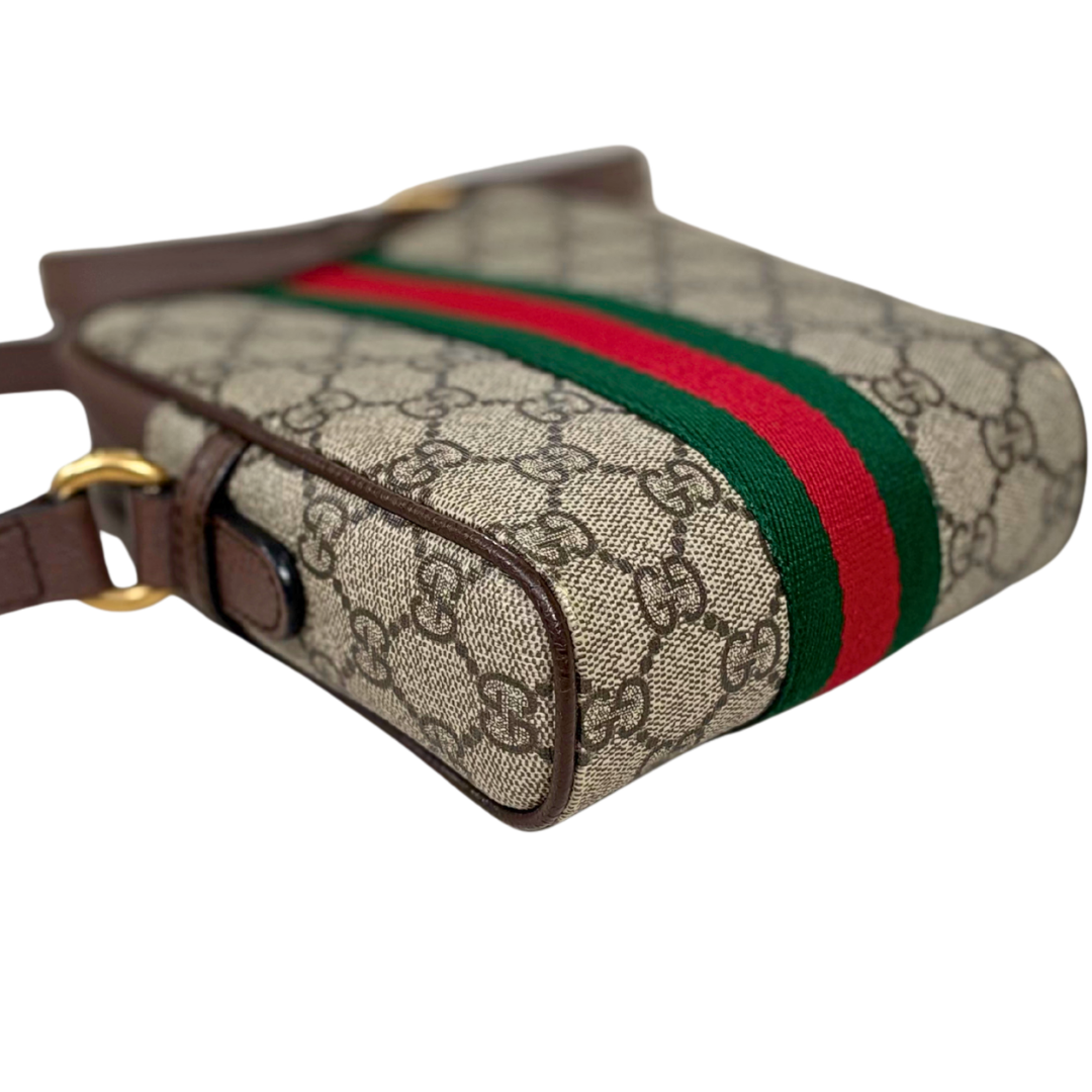 Ophidia GG Supreme Canvas Gold Hardware