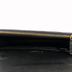 Classic Cassandre Chain Wallet Black Gold-Tone Hardware