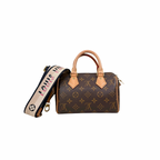 Speedy Bandoulière 20 Monogram Canvas Gold Hardware
