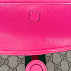 Bumbag Ophidia Pink Lining Gold Hardware