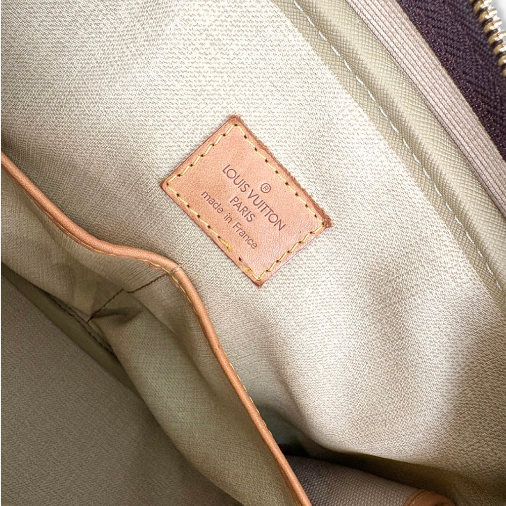 Trouville Monogram Canvas Handbag Gold Hardware