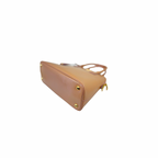 Promenade Saffiano Vernice Cameo Medium Gold Hardware
