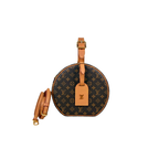 Petite Boite Chapeau Monogram Canvas Gold Hardware
